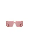 Jw Anderson Bumper Sunglasses In Pink