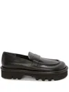 Jw Anderson Bumper Chunky Flats In Black