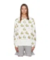 Jw Anderson Bunny-print Technical Jacket In White