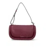 Jw Anderson Burgundy Bumper 15 Womens Shoulder Bag In Red