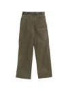 Jw Anderson Button Cargo Pants In Green