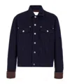 Jw Anderson J. W. Anderson 'turn Up Cuff' Jacket In Blue
