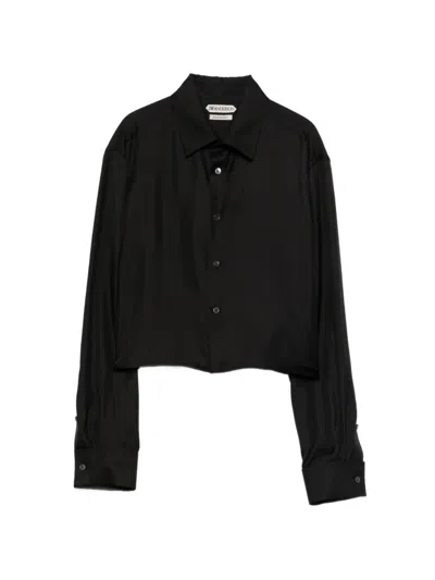Jw Anderson Button-fastening Shirt In Black