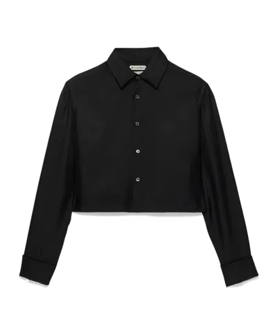 Jw Anderson Button-fastening Shirt In Black