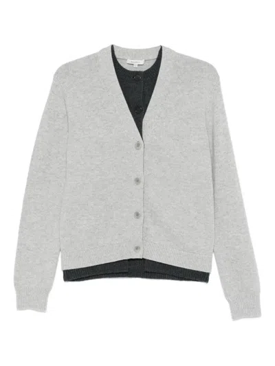 Jw Anderson Buttoned Cardigan In Gray