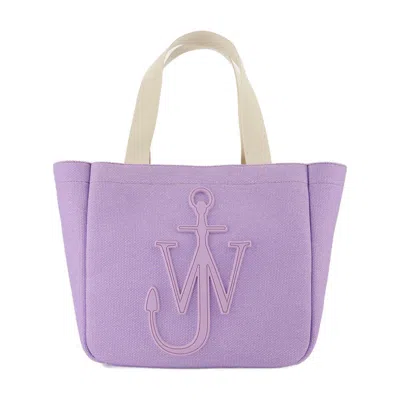 Jw Anderson Cabas Tote Bag In Purple