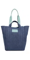 Jw Anderson Cabas Tote Denim Blue
