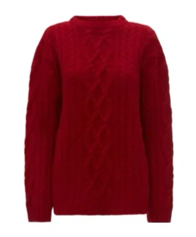 JW ANDERSON CABLE-KNIT CREW-NECK JUMPER