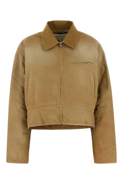 Jw Anderson Giubbino Imbottito In In Cotone Cammello  Donna In Beige