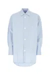 Jw Anderson Light Blue Oxford Oversize Shirt