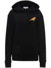 Jw Anderson Hoodie With Canary Embroidery
