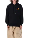 Jw Anderson Canary Cotton Jersey Hoodie