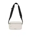 Jw Anderson Canvas Shoulder Bag In White