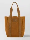 Jw Anderson Canvas Workwear Shopping Bag With Dual Handles