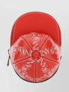 JW ANDERSON CAP LOGO PRINT PANELLED CROSSBODY ZIP