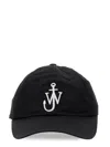 Jw Anderson J.w.anderson Logo Cap In Black