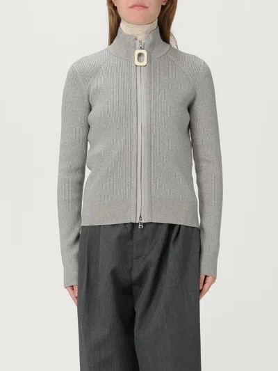 JW ANDERSON CARDIGAN JW ANDERSON WOMAN COLOR GREY,H23134020