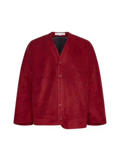 Jw Anderson Cardigan In Red