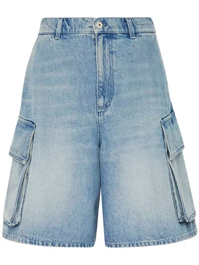 JW ANDERSON CARGO DENIM SHORTS