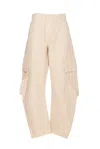 Jw Anderson J.w. Anderson Cargo Pants In Neutrals