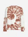 Jw Anderson Cat Print Tie-dye Sweatshirt<br/>