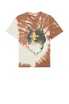 Jw Anderson Tie-dye Organic Cotton T-shirt In Neutral