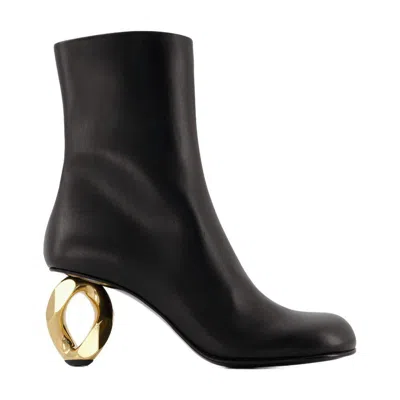 Jw Anderson Chain Ankle Boots