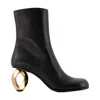 Jw Anderson Women's Ankle Boots - J.w. Anderson - In Black Leather In Black