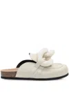 Jw Anderson Chain Link Loafer Mule In White