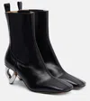 Jw Anderson Chain Leather Ankle Boots