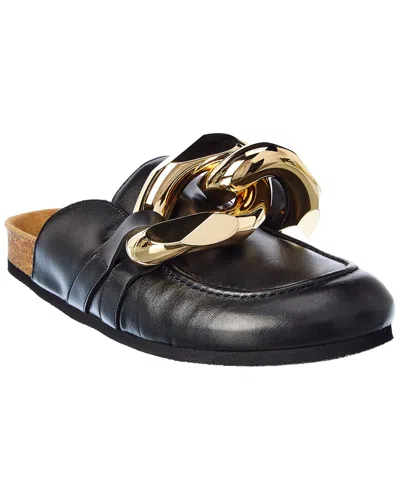 JW ANDERSON JW ANDERSON CHAIN LEATHER MULE