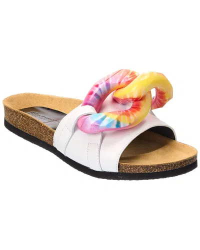 JW ANDERSON JW ANDERSON CHAIN LEATHER SANDAL