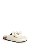 Jw Anderson Chain Link Loafer Mule In 002 Off White