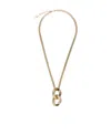 Jw Anderson J.w.anderson 'chain Link Pendant' Necklace In Yellow