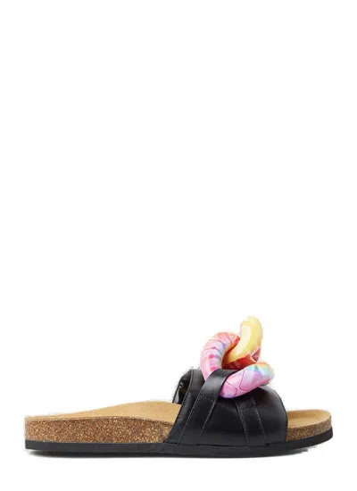 JW ANDERSON CHAIN-LINK SLIP-ON SANDALS