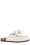 Jw Anderson Chain Link Loafer Mule In Off White