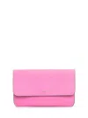 Jw Anderson Leather Chain Smartphone Bag In Pink
