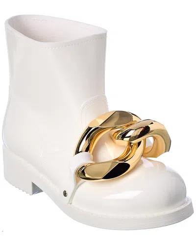 Jw Anderson Chain Rubber Boot In White