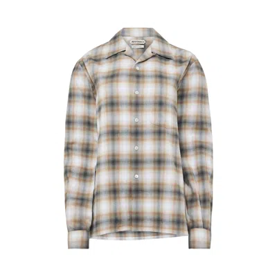 Pre-owned Jw Anderson Check Shirt 'biscuit' | Tan | Women's Size Xs In Brown