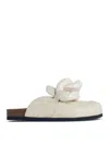 Jw Anderson Chain Link Loafer Mule In White