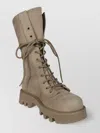 Jw Anderson Chunky Sole High-top Combat Boot With Pull Tab