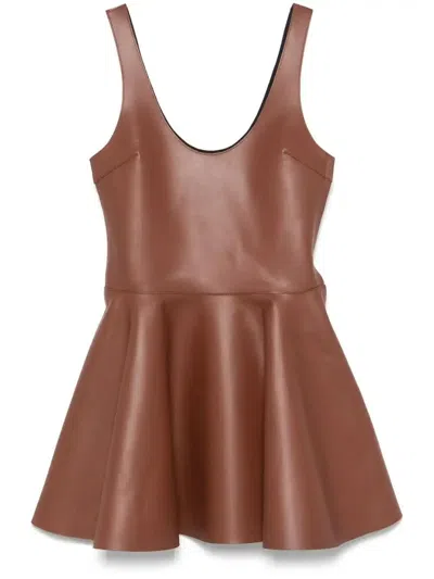 JW ANDERSON CIRCLE MINIDRESS