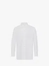 Jw Anderson J.w. Anderson Classic Fit Logo Pocket Shirt In White