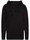 Jw Anderson J. W.anderson Logo Embroidery Hoodie In Black