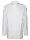 Jw Anderson Classic Long-sleeve Shirt With Pointed Collar In White