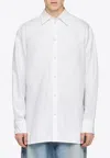 Jw Anderson White Shirt With Classic Collar In White