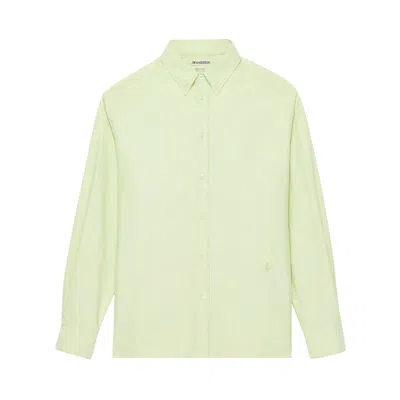 Pre-owned Jw Anderson Classic Shirt 'lime' | Green | Men's Size 50