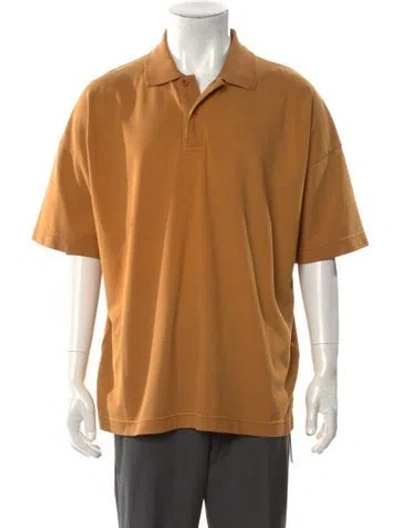 Pre-owned Jw Anderson Collar Short Sleeve Polo Shirt W/ Tags In Brown