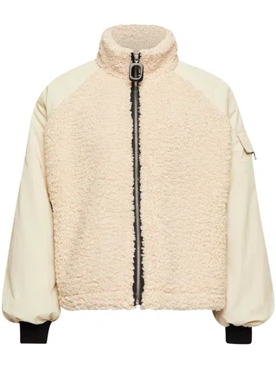 JW ANDERSON COLOUR-BLOCK FLEECE JACKET