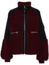 JW ANDERSON COLOUR BLOCK FLEECE TRACK JACKET